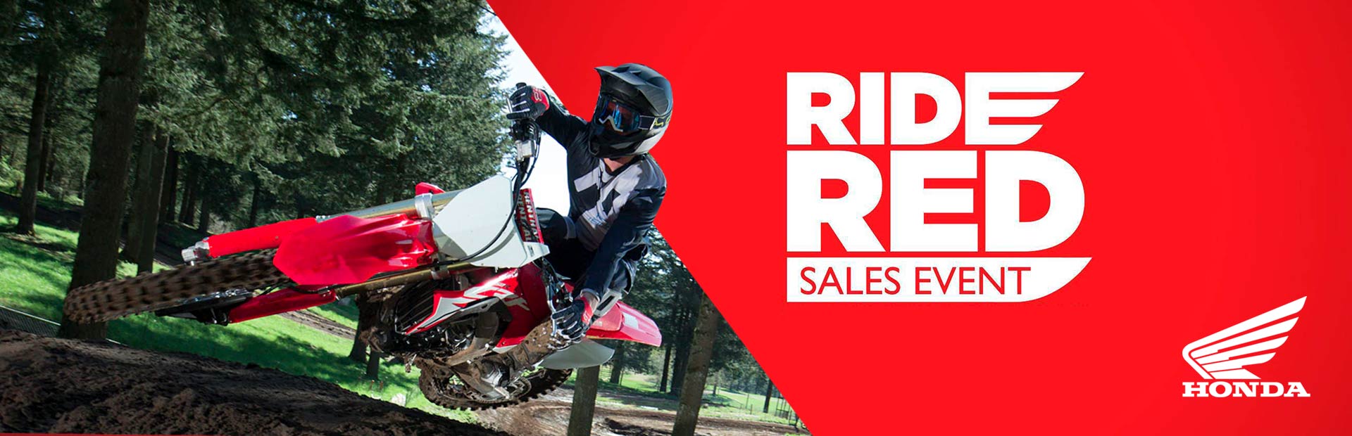 Honda: Ride Red Sales Event - Motorcycles